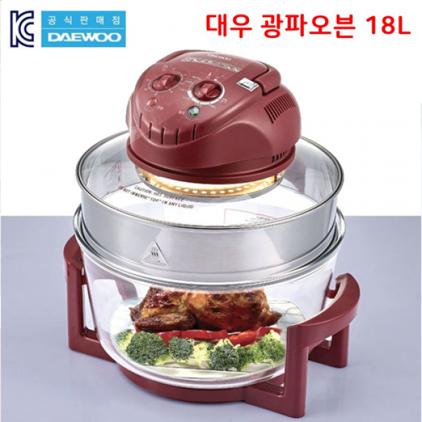 [미미사몰] 대우광파오븐 18L 웨이브오븐 (KC인증) 광파 오븐