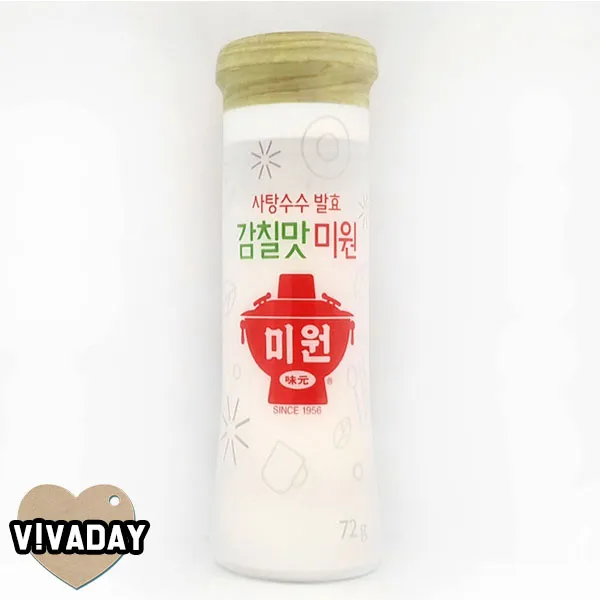 MY 대상청정원 감칠맛미원용기72g 요리/조리/요리재료/조미료/천연조미료/미원/화학조미료, 단일 수량
