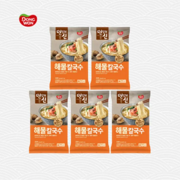 동원 면발의신 해물칼국수 236g 5개