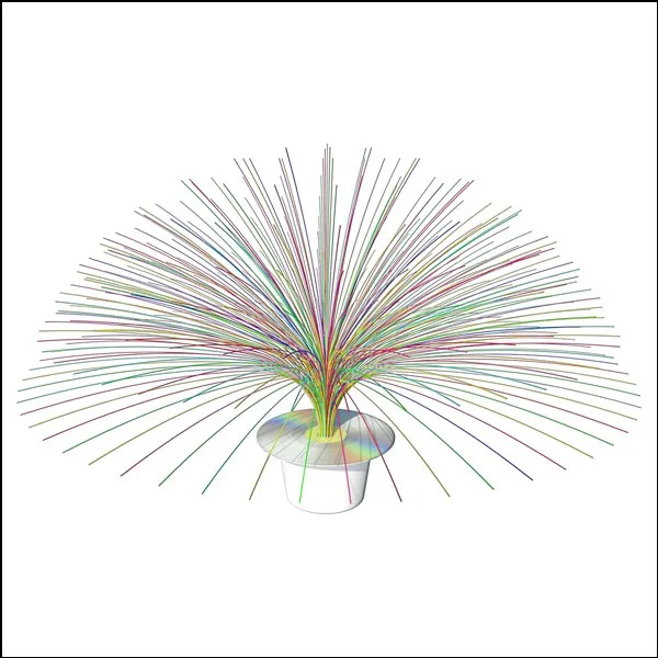 LED CD 광섬유 조명등
