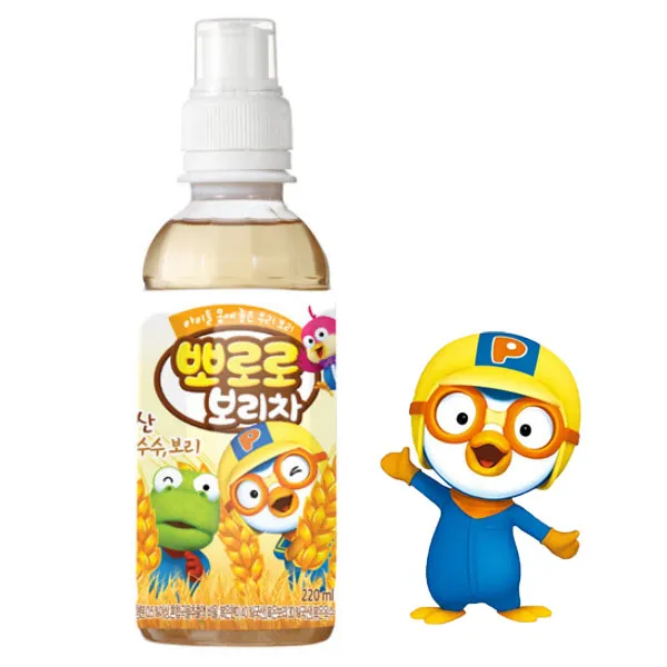 팔도 뽀로로 아기보리차 220ml, 보리차, 24개