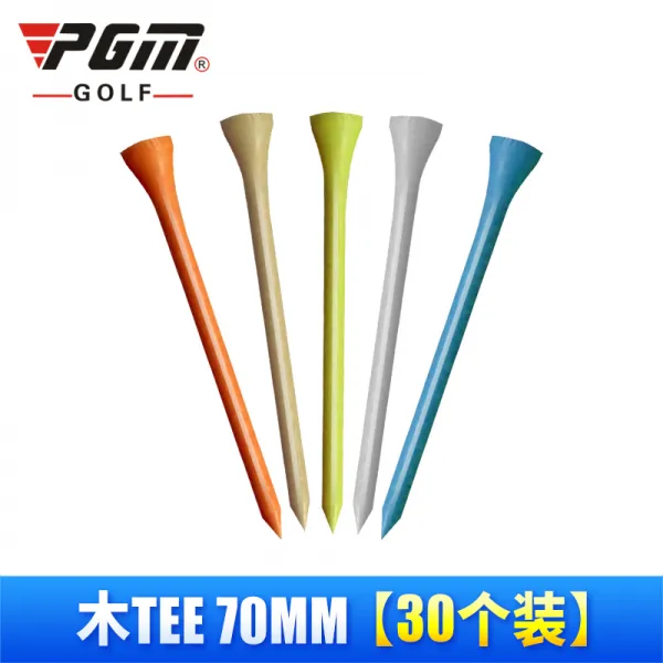 골프스파이크 골프티 골프 TEE퇴장 기구 용품 나무 TEEpgm, T05-나무 TEE70mm(30개별포장)