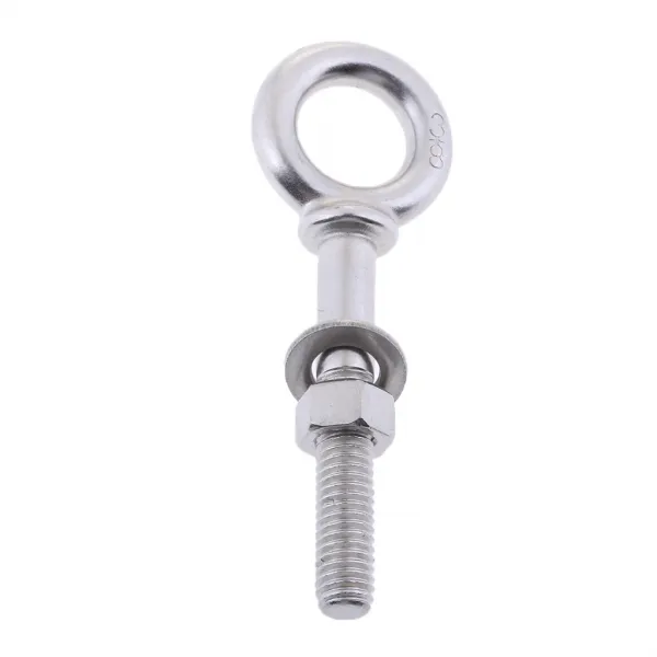 STK304 스테인레스 스틸 너트와 와셔가 장착 된 육안 볼트 m8 x 40mm