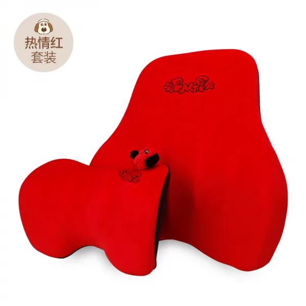 쏘앤쏘 자동차시트세트 헤드 차량용 의자 목 지지 아우디ag 여학생 큐트 열정 레드 88% 자동차 동호인 선