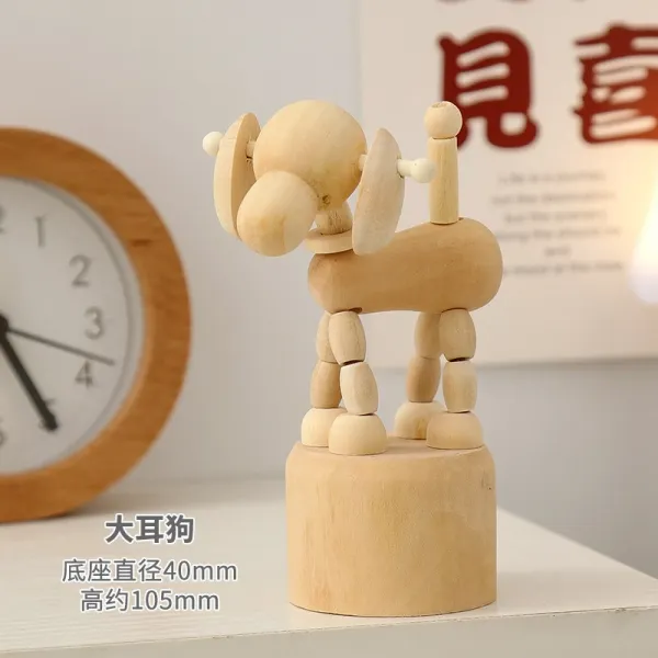 제쥬상점 캐릭터드라이버커버 작다 너무 멍청함 동창 목석 같은 사람 숏 동물 미니 진열 장식품 애니메이션 큐트 독창적 무드, 큰귀개