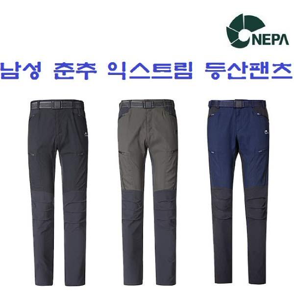  현대백화점 네파 남성 가을 등산바지 Medio 익스트림 스트레치 하이브리드 등산팬츠_7d51630