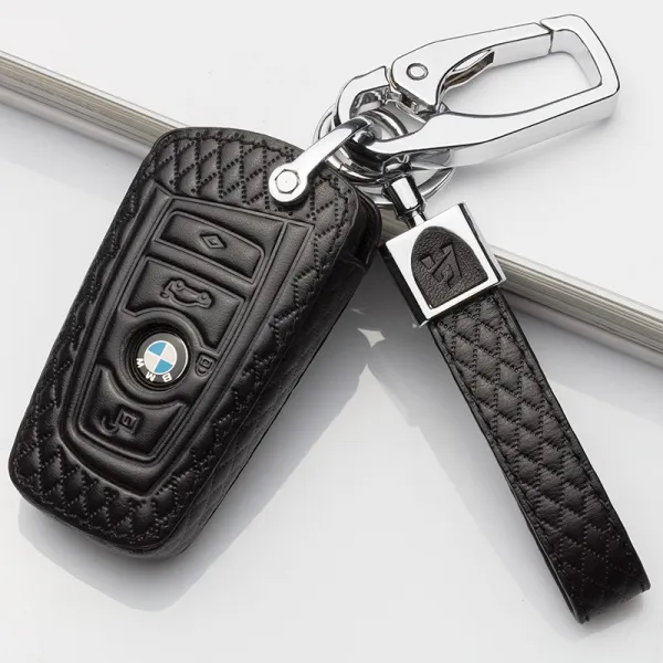 BMW에 적용 키홀더 신5계X1X5X3단추 3계 3207 계 칼끝 5203 자동차 키 지갑 키케이스, BMW A타입 스마트 형 쿼드버튼 블