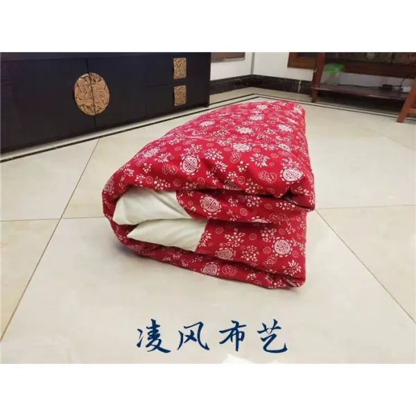 쿠션 헤리티지 향 촌스럽다 민박 속되다 외할머니 무대 소품 블루 플라워 프린팅 나염 블로킹 화이트 천 3009025045