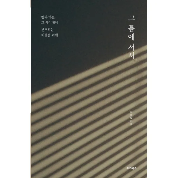 그 틈에 서서:땅과 하늘 그 사이에서 분투하는 이들을 위해, 죠이선교회, 9788942104543, 박윤만 저