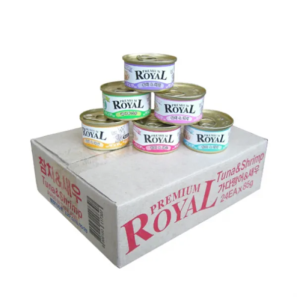 프리미엄 로얄 고양이캔 콤보 혼합 6종 24개
