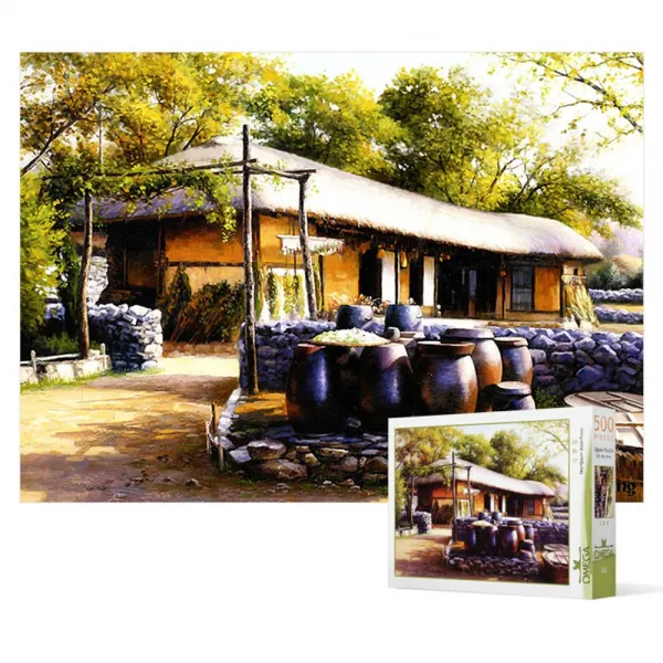 지그소 고향집 Puzzle 오백Piece + 9165웹탱, 이 상품이 맘에 들어여!