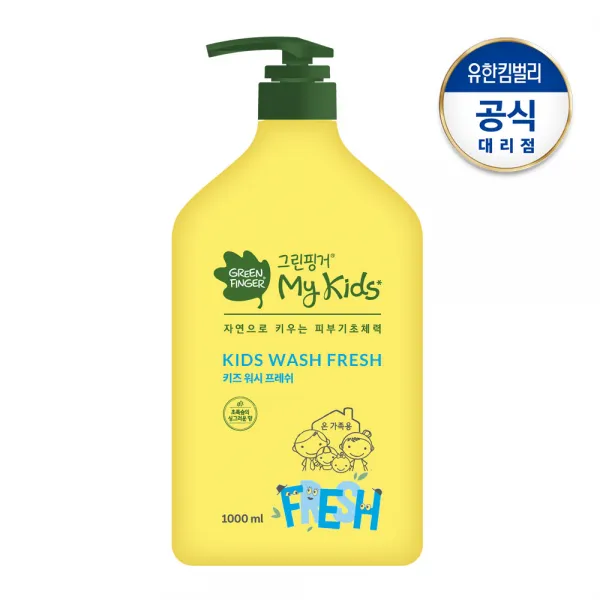 그린핑거 대용량 마이키즈 워시1000ml+견본20ml, 1개, 1000ml