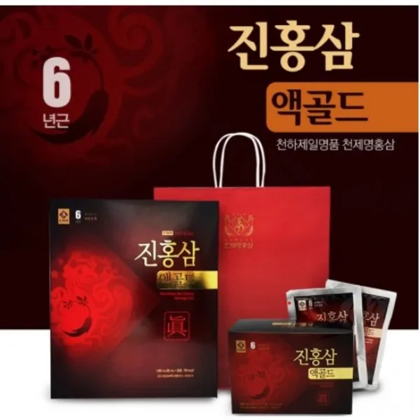 진홍삼 액골드 30포 명절 선물 설날 추석 집들이 첫인사 상견례 회사 친척 가정용 종합