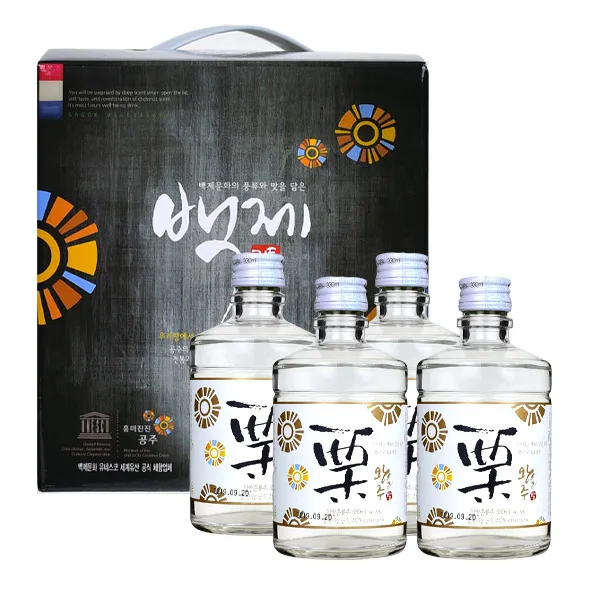 사곡양조원 왕율주330ml 4병 (Alc.25%), 단품