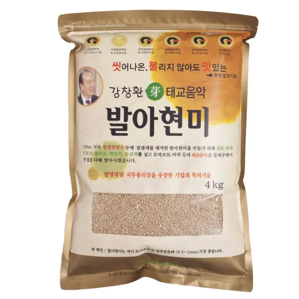 강창환 태교음악 발아현미 1개 4kg