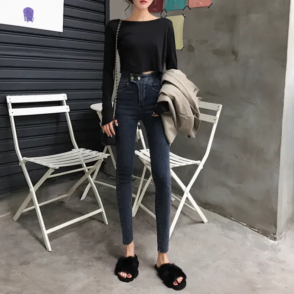 머머다 머머다 여성 스키니진 청바지 섹시한 하이웨스트17 Xxp17 581196132468