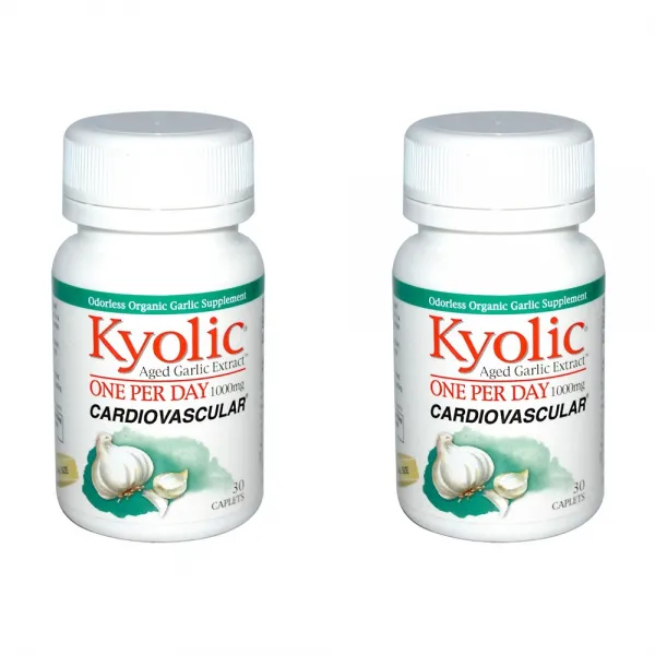 Kyolic 숙성마늘 추출물 1000mg 30 당의정 2개, 상세설명참조