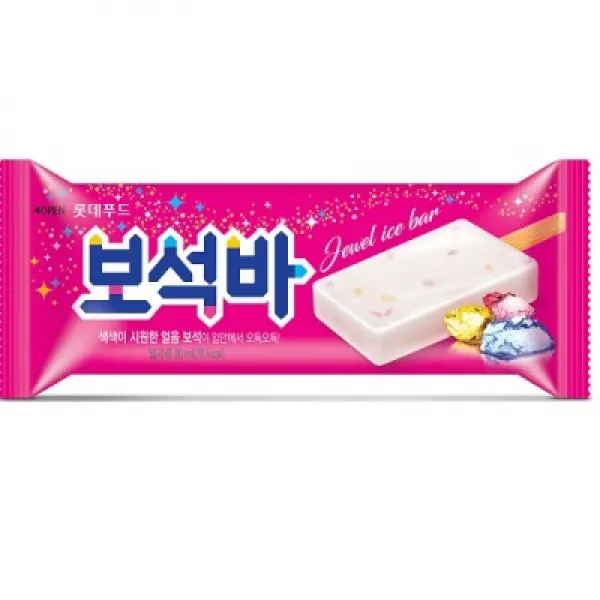 아이스크림 박스로, 1box, 보석바 40개