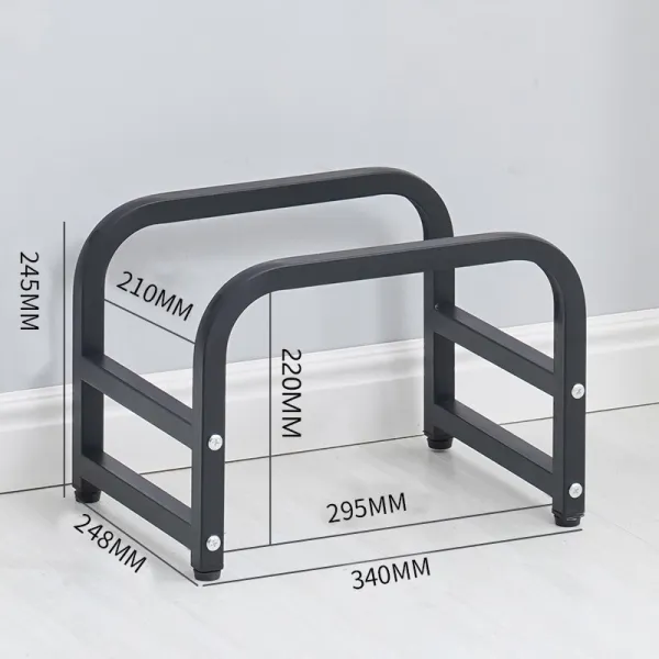 욕실수납장 세탁기 캐비닛 스몰사이즈 욕실 코너선반 드럼 윗선반 화장실 변기 T22 블랙 단층 세면선반 20방 두꺼운