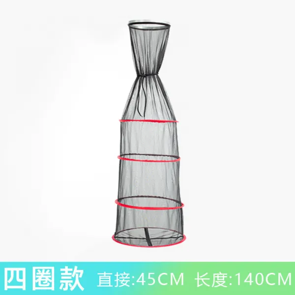 물고기 보호 안티 행잉 민물 바다 낚시 살림망, 패키지008 (직경 45CM, 길이 140CM)