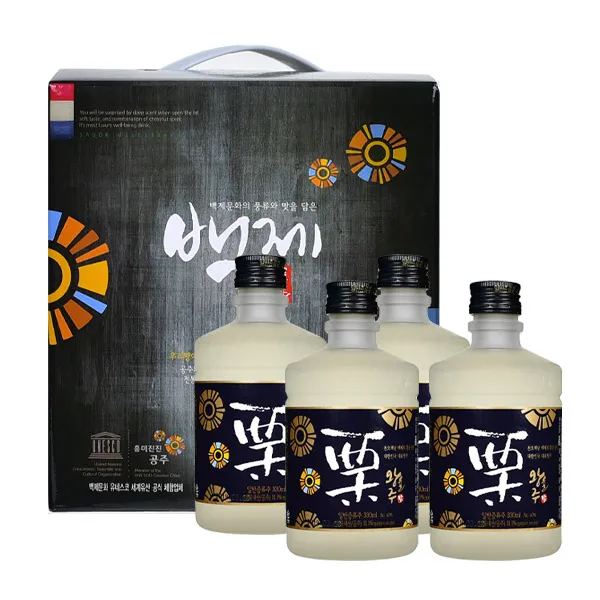 사곡양조원 왕율주330ml 4병 (Alc.40%), 단품