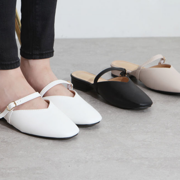 스트랩블로퍼 Bm0161 여성심플블로퍼 이쁜신발 편한구두아티수