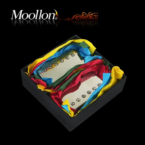 Moollon STANDARD SET M NI Humbucker w cover Nickel 물론 픽업, Moollon STANDARD SET M/NI Humbucker w/cover Nickel