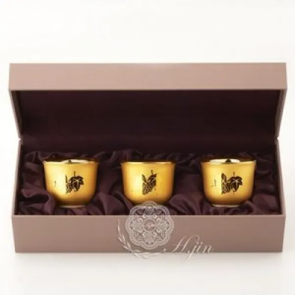 gold ceramic 술잔세트 한국풍주기세트 사돈명절선물