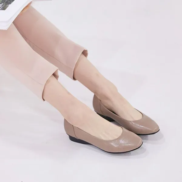 선택#베이지ㅡ245#양복 습관처럼 엷은 황갈색 오코디네이션 플렛 신 껌정 보람찬선택 +50806짇픈+ 정장 블랙 데일리 플랫 슈즈 발 구두 로퍼 여성 임산부 임신 편한 슬링백 봄 학생 스트랩 힐 신발
