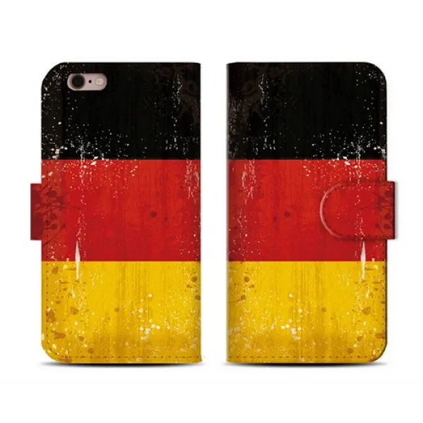  바보사랑 아이폰6s 6s플러스 _지갑다이어리케이스_독일 Grunge Flag