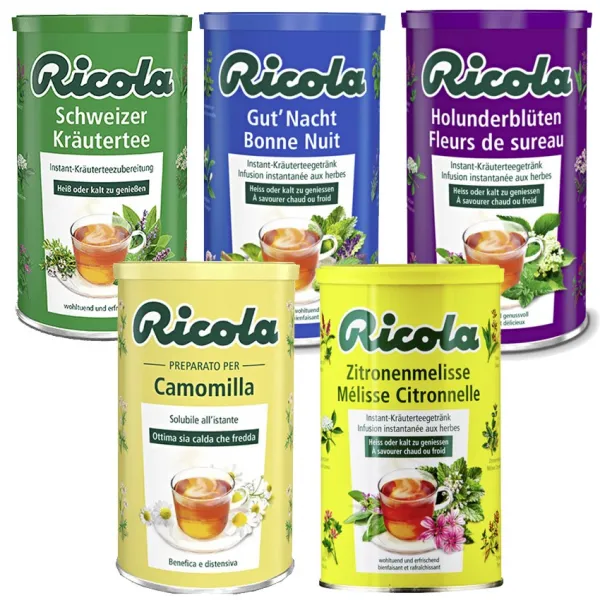 독일직구 Ricola Tee 리콜라 허브티 5종 종류별로 골라담기, 200g