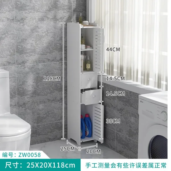 화장실 선반 벽걸이 천공 세면대 착지 변기 옆쪽 궤 삼각 욕실 수납 6단 디럭스 타입 더블도어 겹서랍
