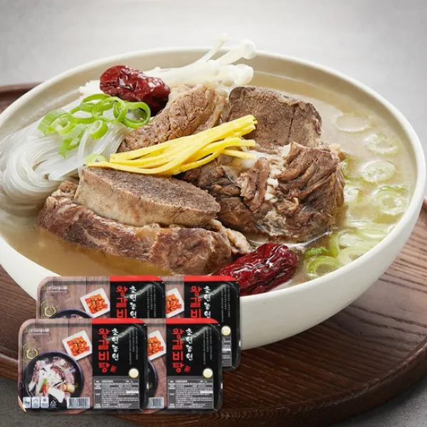 [국제식품] 왕갈비탕 1kgx4팩, 총 4kg, 없음, 상세설명 참조
