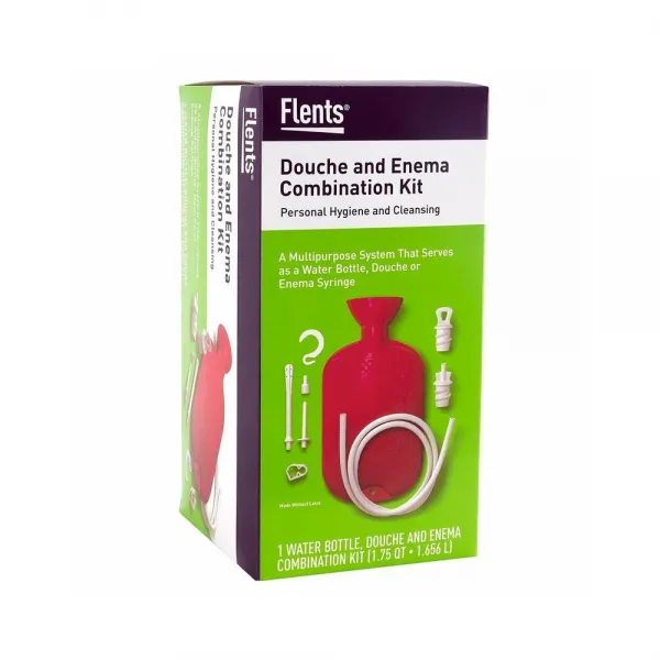 Flents Enema & Douche Kit 플레인트 관장 & 더슈 키트, 1개