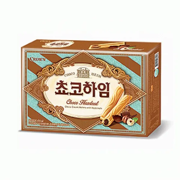 L4215 크라운 과자 초코하임 142gx20개 1박스 수입과자/대용량과자/간식/인간사료/봉지과자/과자세트/초코과자/쌀과자/사무실간식/새우깡, 단일 수량, 단일 구성품
