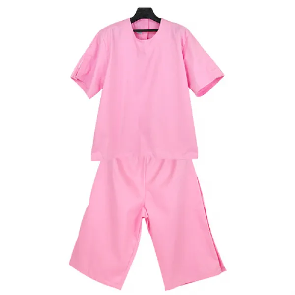 절개치료복 환자복 한벌핑크 L 1개