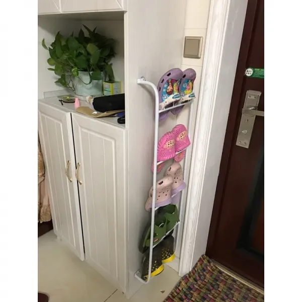벽면 벽걸이문 뒤쪽 철재 신발장 화장실 화장실 화장실 발코니 아스팔트 수납 슬리퍼 구멍 안 뚫린 구동색 3 층, 상세페이지 참조