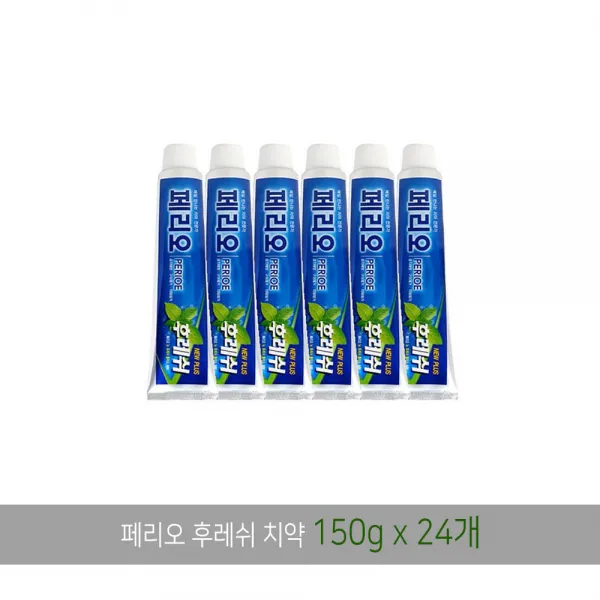 페리오 뉴 후레쉬 치약, 24개, 1개입