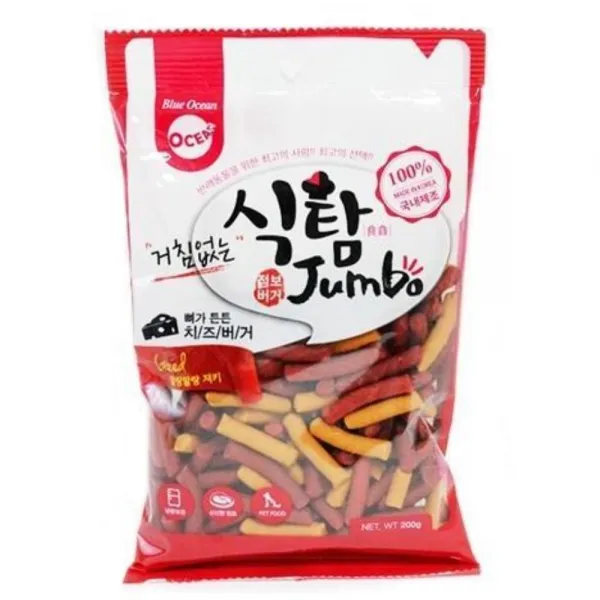 식탐 점보 버거 강아지훈련용간식 애견간식 10개, 오리버거