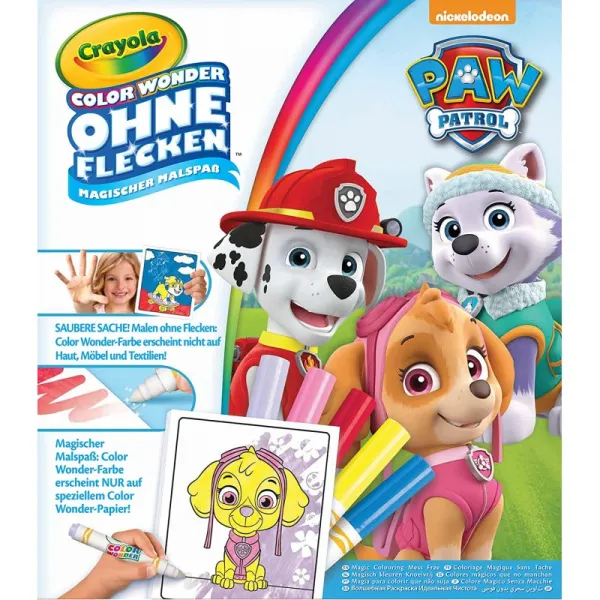 |독일| CRAYOLA 12796.4100 컬러 원더 포 순찰 색칠 공부 다채로운