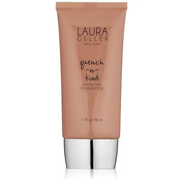 LAURA GELLER NEW YORK 로라 겔러 NEW YORK 끄다-N-색조 하이 드레이팅 파운데이션 깊은 1.7 플로리다 오즈, 단일상품, 단일상품