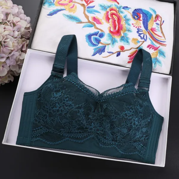 명스토어 노와이어 무해면 보여 흉부위 숏 속옷 뚱뚱한 조절형 가슴을 모아주는 모듈러 컵