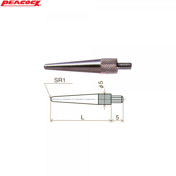 피코크 경침형 측정자 XS-3, 발주코드 126-0671