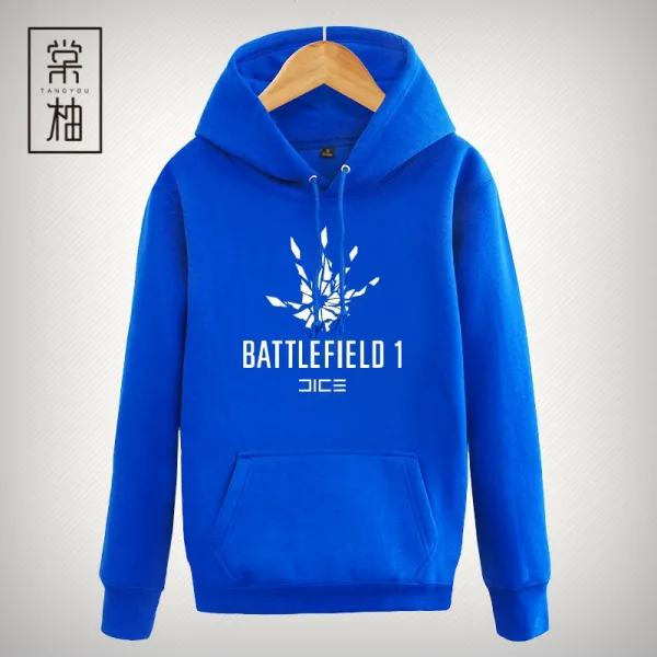 루즈핏 전쟁터 1맨투맨 EA 게임 주변 된서리 엔진 집업 마저도 후드기모 남자 캐쥬얼 후드티셔츠