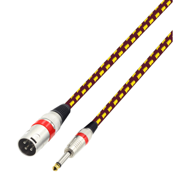 냐냐마켓 65mm 이적 Xlr 삼심 카논의 페어링 오디오믹서 평형선 Dmx512 신호선 3m 레드 블랙