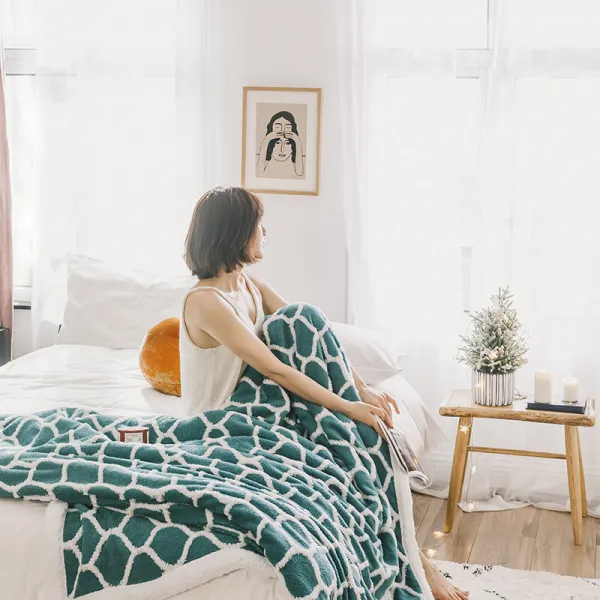 예는 겨울에 털담요 이중 코랄 모직 타월 이불 낮잠 쉬다 이불 가후 보온 플란넬 이불 홑겹 겹겹겹 모직 이불 커버 더블 더블블로 잉글리 200*230cm