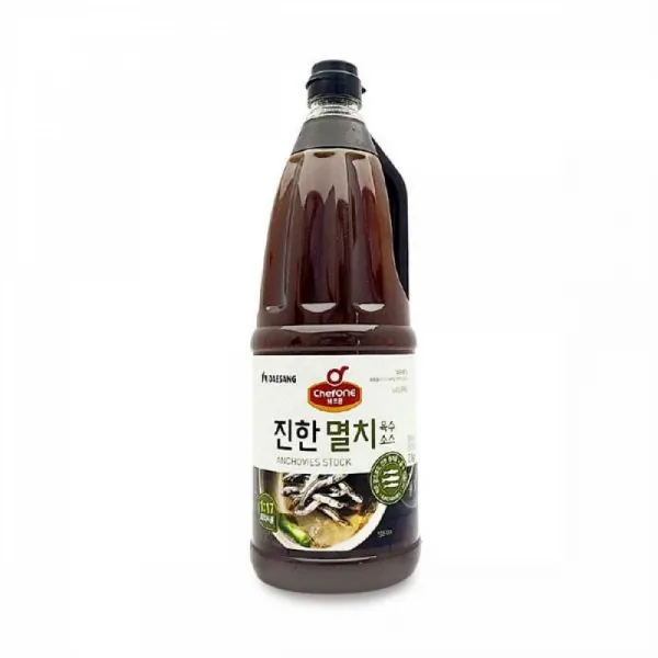 쉐프원 진한멸치 육수소스2kg 육수 국물내기 식료품 단품 단품