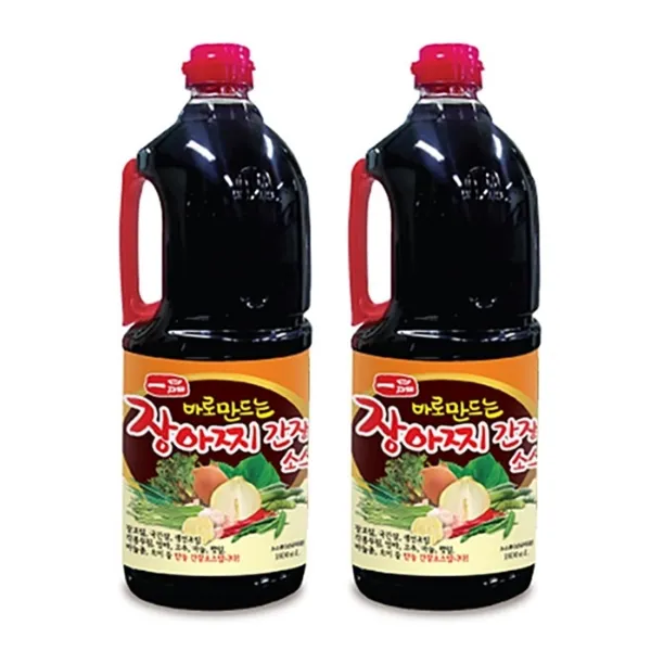 일품 광야식품 만능장아찌간장소스1800ml 2병, 2개, 1800ml