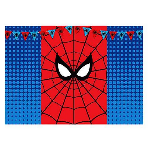 Funnytree 7x5FT Superhero Theme Boy Birthday Party Backfor P/13633451, 상세내용참조
