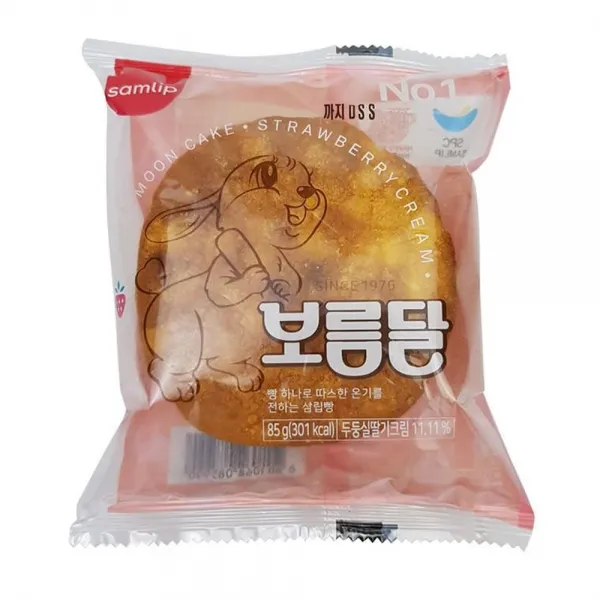 보름달[01f - FREE1P]5990zyu-a114204 DA[딸기크림[W5705CA]NEW신상품1개 삼립생활용품소품 ccv - s114204]85g액세서리 5990패션잡화, 본상품선택